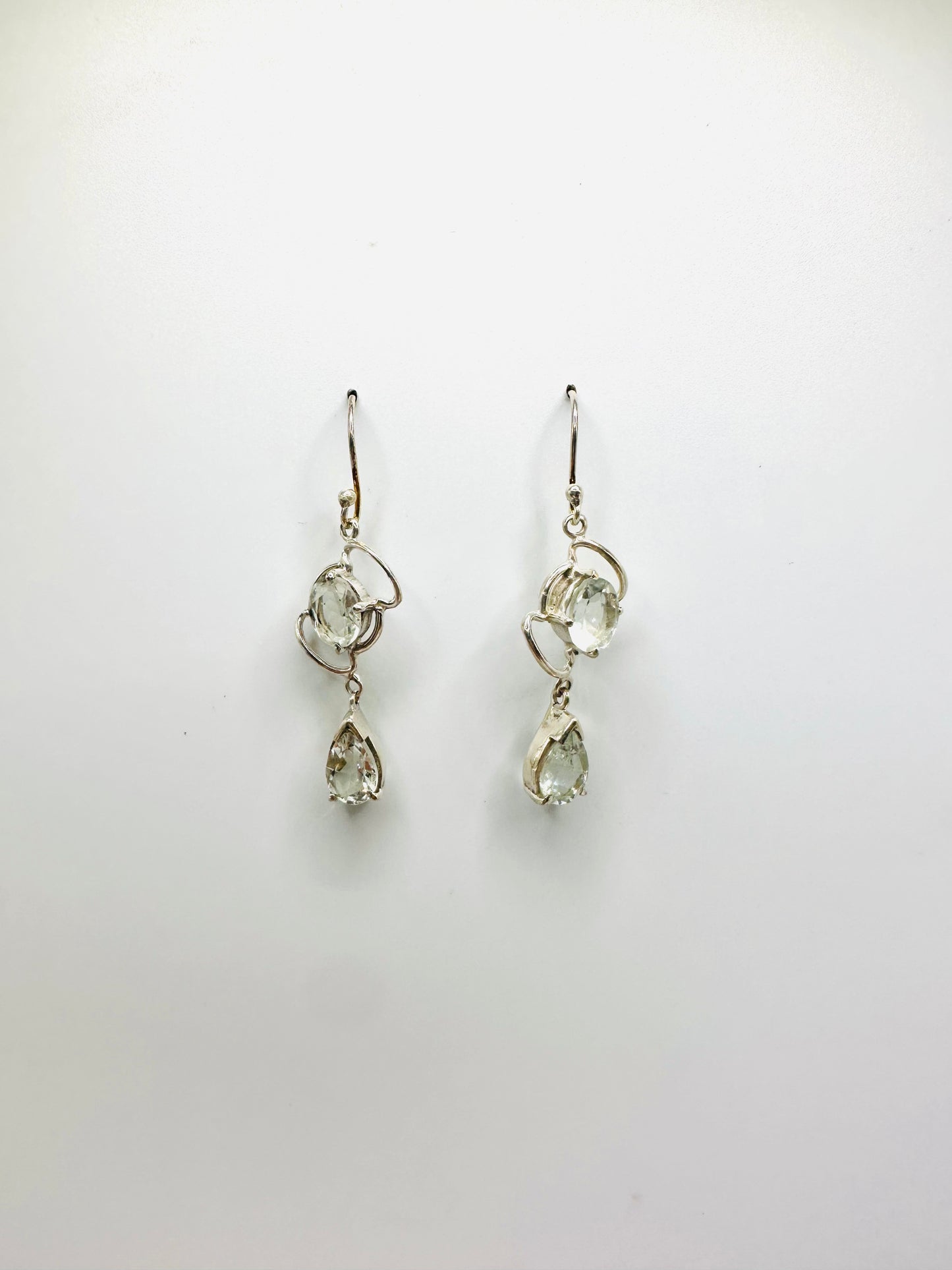 Ice droplet earrings